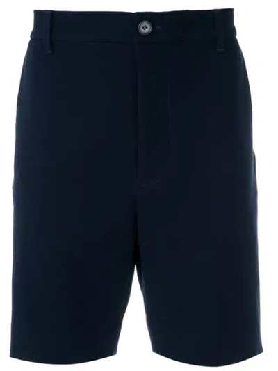 Shop À La Garçonne Tailored Shorts In Blue