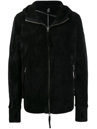 Shop Thom Krom Zipped-up Bomber Jacket In Black