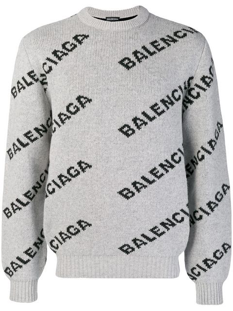 balenciaga wool jumper