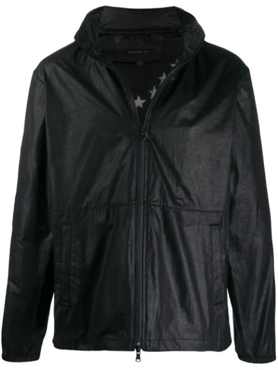 Shop John Varvatos Windbreaker Jacket In Black