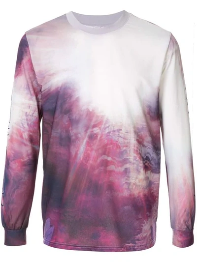 Shop Cottweiler All-over Print Sweatshirt In Purple