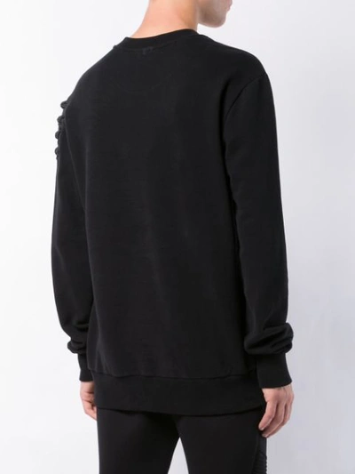 Shop Rh45 Graphic Sweatshirt - Black