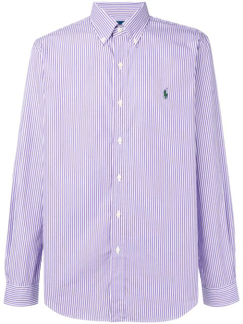 purple polo button down shirts