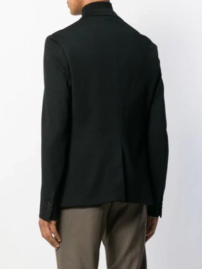 PRADA CLASSIC SINGLE-BREASTED BLAZER - 黑色