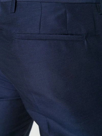Shop Paul Smith Tailored Trousers In Blue