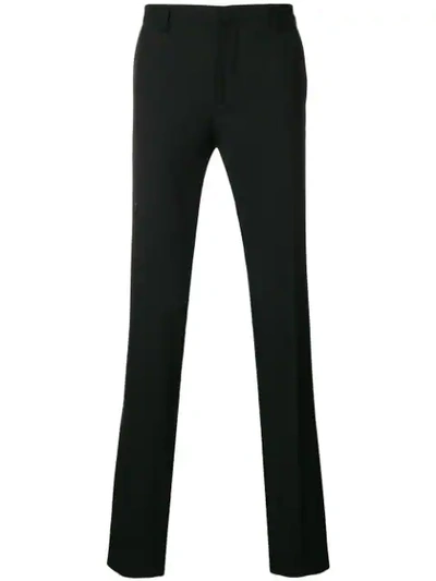 Shop Paul Smith Straight Trousers In Black