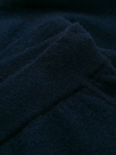 RON DORFF CASHMERE TRACK PANTS - 蓝色