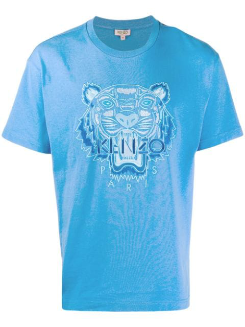 blue kenzo shirt