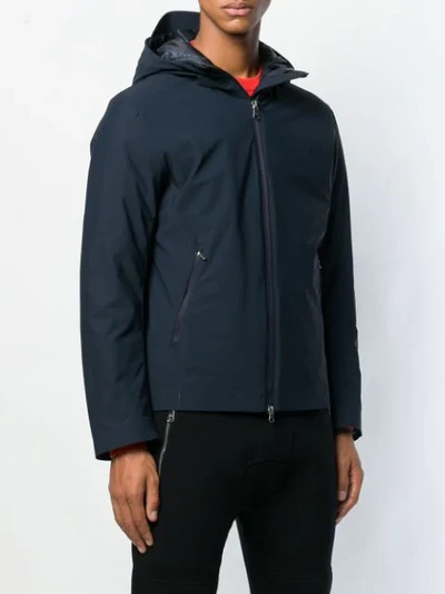 Shop Colmar Zipped Hooded Jacket - Blue