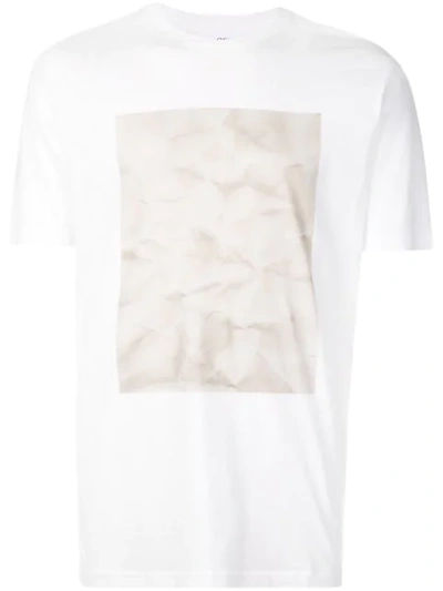 Shop Odin Crumpled Paper T-shirt In White