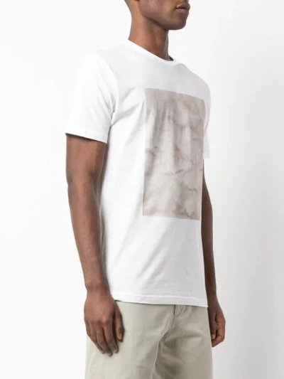 Shop Odin Crumpled Paper T-shirt In White