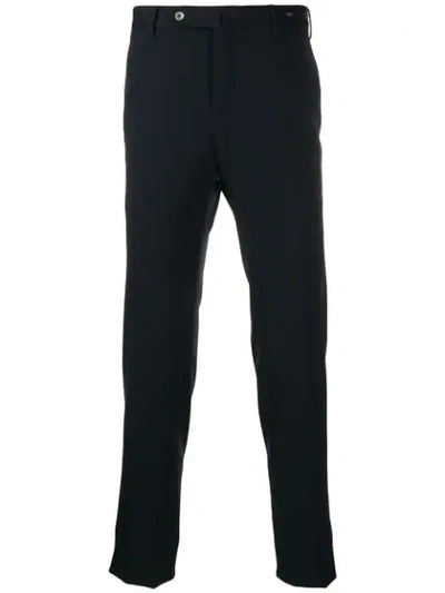 Shop Pt01 Straight Leg Trousers In Blue