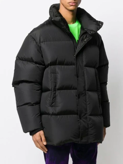 DSQUARED2 羽绒夹克 - 黑色