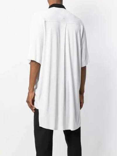 Shop Unconditional Tailback Half Sleeve Shirt In White