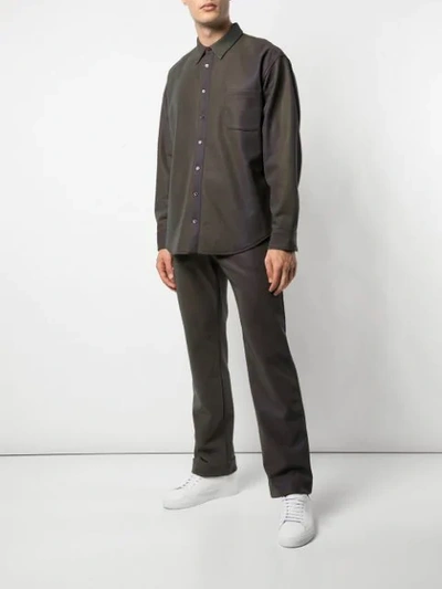 Shop Sies Marjan Sander Reflective Shirt In Purple