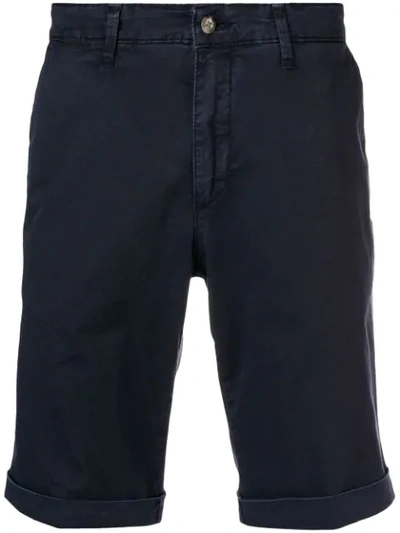 Shop Briglia 1949 Denim Shorts - Blue