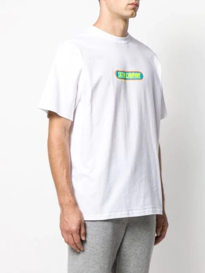 Shop The Silted Company Logo Print T-shirt In White