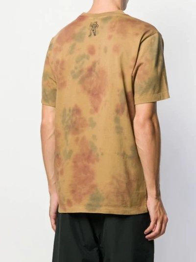 Shop Billionaire Boys Club Tie-dye T-shirt In Brown