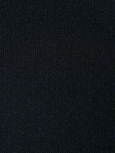 Shop Fendi Front Logo Sweatshirt In Black