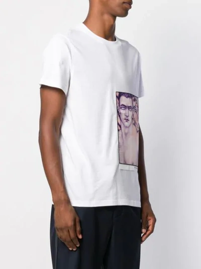 Shop Qasimi X Mel Odom Birthmark Print T-shirt In White