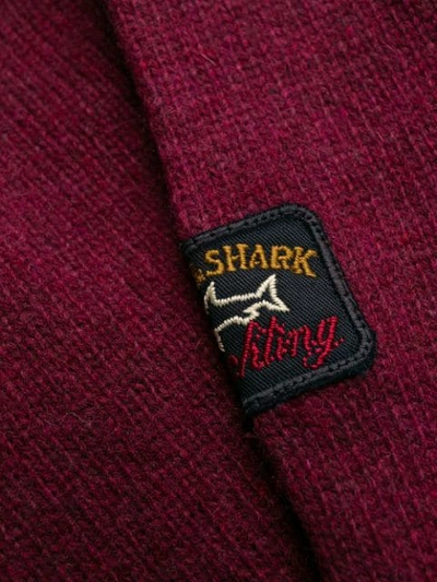 Shop Paul & Shark Logo Patch Jumper In Red