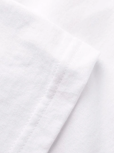 Shop Apc Printed Cotton T-shirt In White