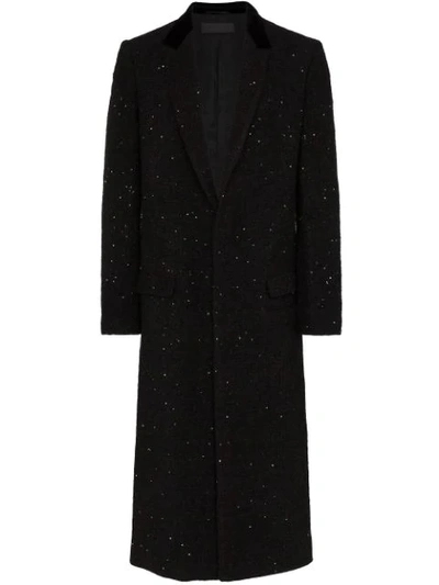 Shop Haider Ackermann Single-breasted Oversized Coat In Black