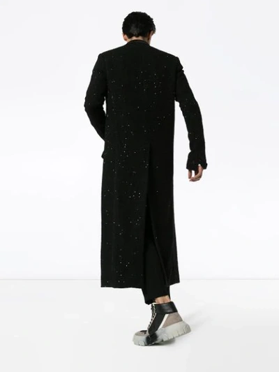 Shop Haider Ackermann Single-breasted Oversized Coat In Black