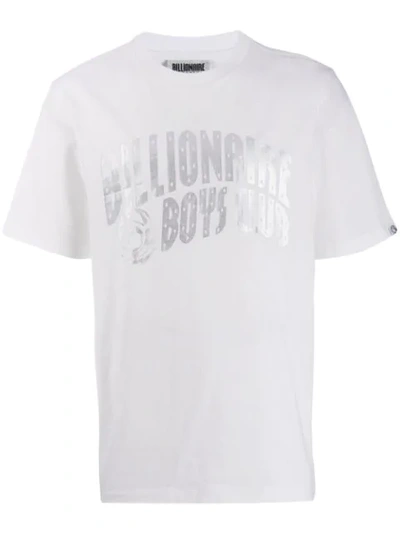 Shop Billionaire Boys Club T-shirt Mit Logo-print In White