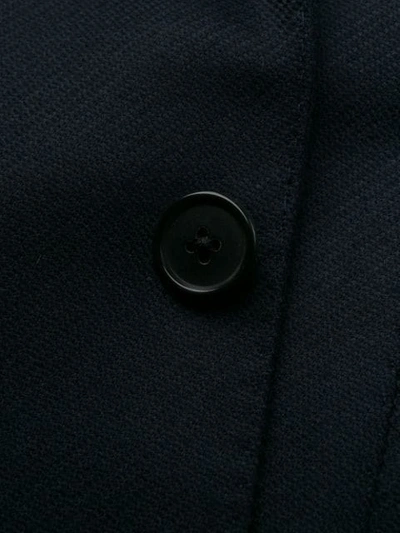 Shop Corneliani Tailored Slim Blazer In Blue