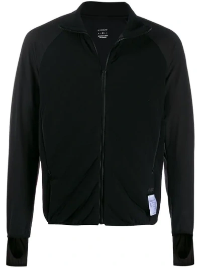 Shop Satisfy Track Jacket In Black