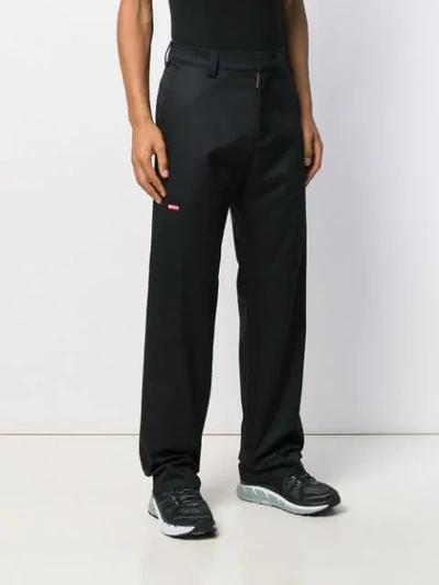 Shop Affix Regular Trousers In Black