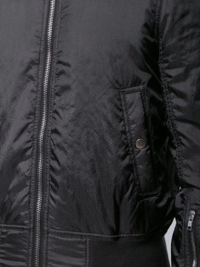 Shop Rick Owens Drkshdw Bomber Jacket In Black