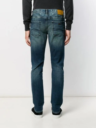 Shop Armani Exchange Slim-fit Jeans In 1500 Indigo Denim