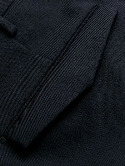 Shop Pt01 Plain Tailored Trousers In Blue