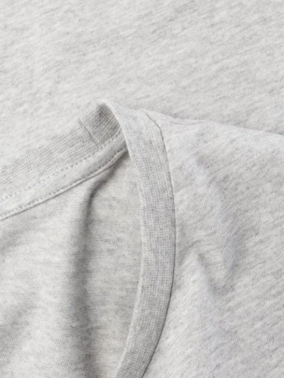 Shop Karl Lagerfeld Besticktes 'ikonik' T-shirt In 951 Grey