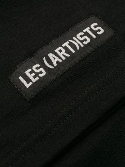 Shop Les (art)ists Virgil 80 Print T-shirt In Black