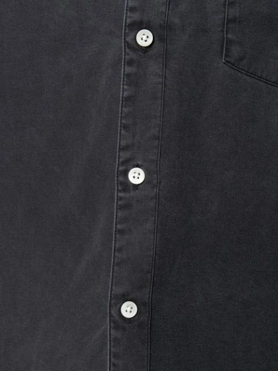 Shop Nn07 Classic Denim Shirt In Grey
