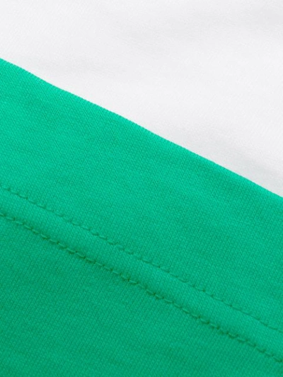 Shop Comme Des Garçons Shirt Layered Long-sleeve Top In Green