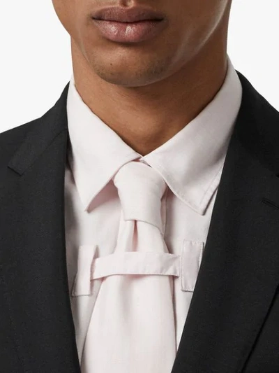 Shop Burberry Slim-fit Suit In Black