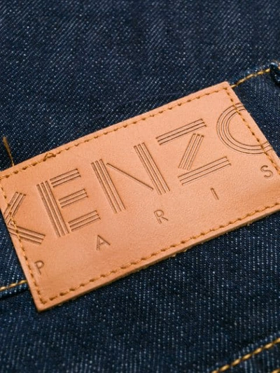 KENZO STRAIGHT BOOTCUT JEANS - 蓝色