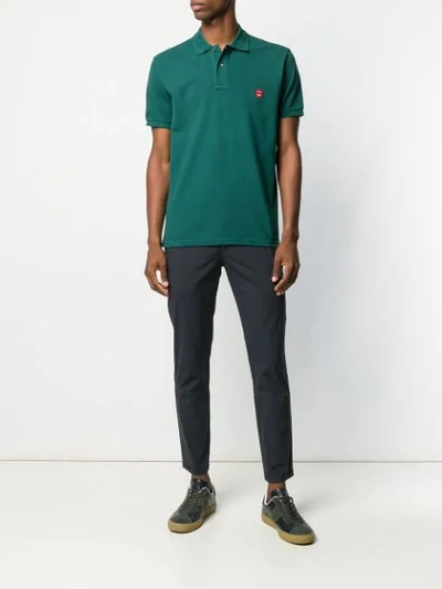 Aspesi Piqué Polo Shirt In Green