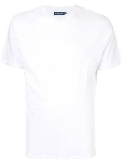 Shop Frescobol Carioca Mazola T-shirt In White
