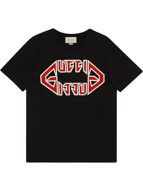 Gucci Flipped Metal Logo Cotton-jersey 