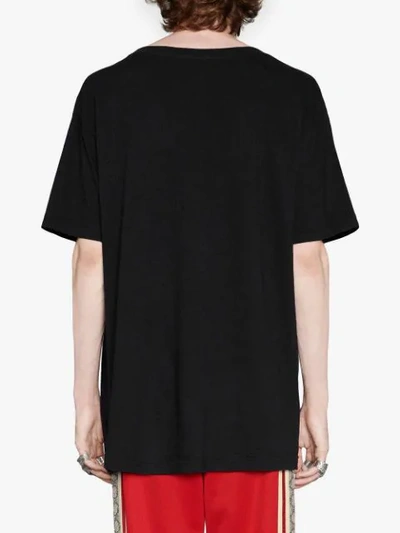 Shop Gucci Oversize T In Black