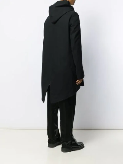 Shop Rick Owens Utility Raincoat In Black