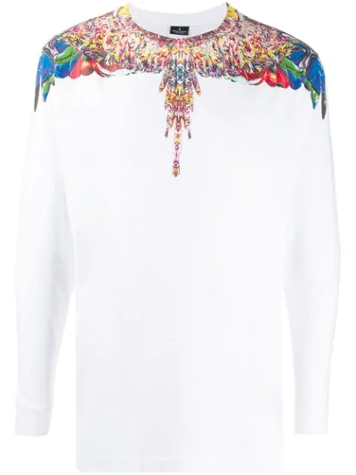 Shop Marcelo Burlon County Of Milan Wings T-shirt In White