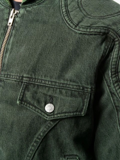 Shop Gmbh Jeanette Denim Jacket - Green