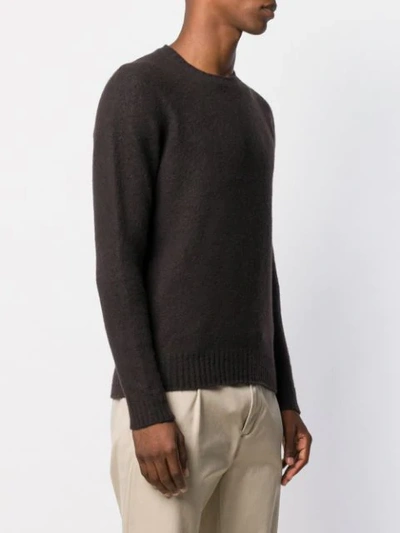 Shop Drumohr Slim Fit Jumper In Brown