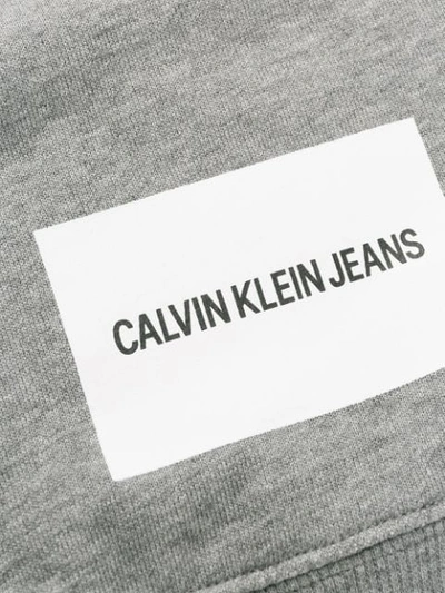 Shop Calvin Klein Jeans Est.1978 Ck Sweatshirt In Grey